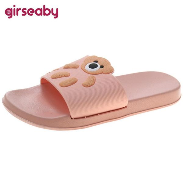 girseaby 2021 women slippers open toe 2cm heels cute cartoon bear candy colors size 35-40 indoor summer blue pink a3767, Black
girseaby 2021 women slippers open toe 2cm heels cute cartoon bear candy colors size 35-40 indoor summer blue pink a3767, Black
