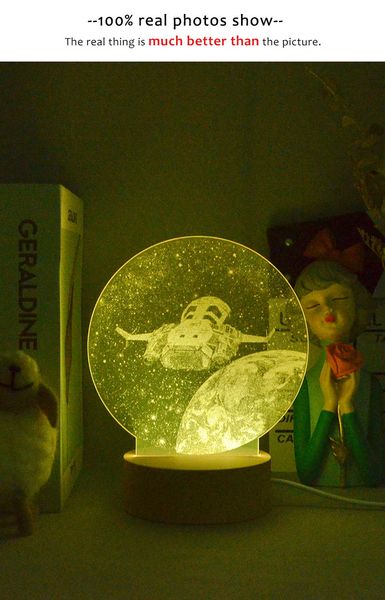 creative 3d led night lights with sensor areoboat acrylic illusion lamp colors change for bedroom
creative 3d led night lights with sensor areoboat acrylic illusion lamp colors change for bedroom