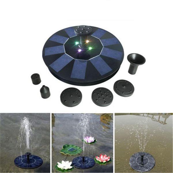 colorful solar fountain pump waterproof with led panel floating water for bird bath garden decor decorations
colorful solar fountain pump waterproof with led panel floating water for bird bath garden decor decorations