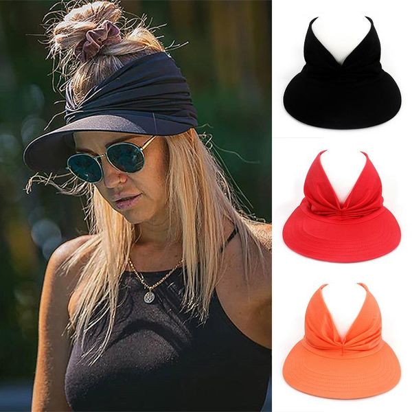 beach hat cap hollow elastic spring summer sun solid visor for women ha outdoor hats, Black;white
beach hat cap hollow elastic spring summer sun solid visor for women ha outdoor hats, Black;white