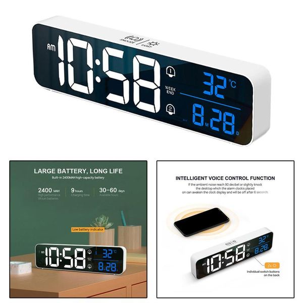 other clocks & accessories mirror music digital clock led with temperature snooze weekday dual alarms 40 for kids elderly
other clocks & accessories mirror music digital clock led with temperature snooze weekday dual alarms 40 for kids elderly