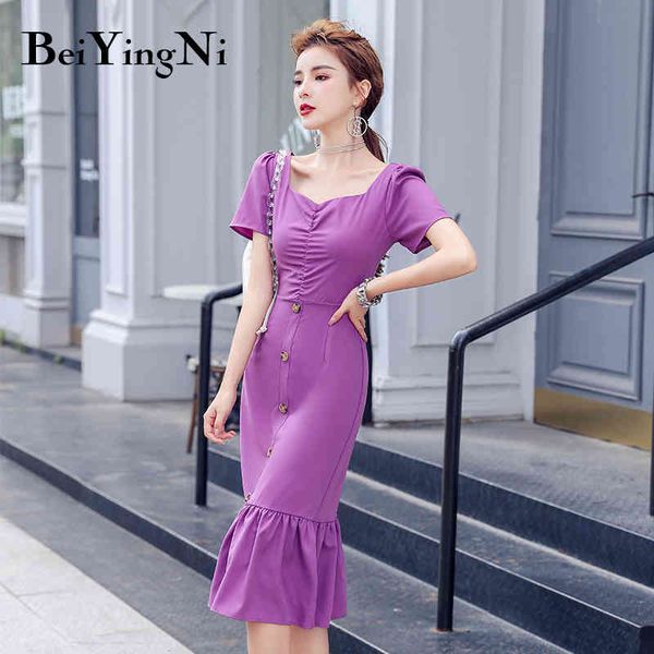 beiyingni party mermaid dress single-breasted short sleeve ruffles casual slim elegant dresses womens bodycon dress ol 210416, Black;gray
beiyingni party mermaid dress single-breasted short sleeve ruffles casual slim elegant dresses womens bodycon dress ol 210416, Black;gray
