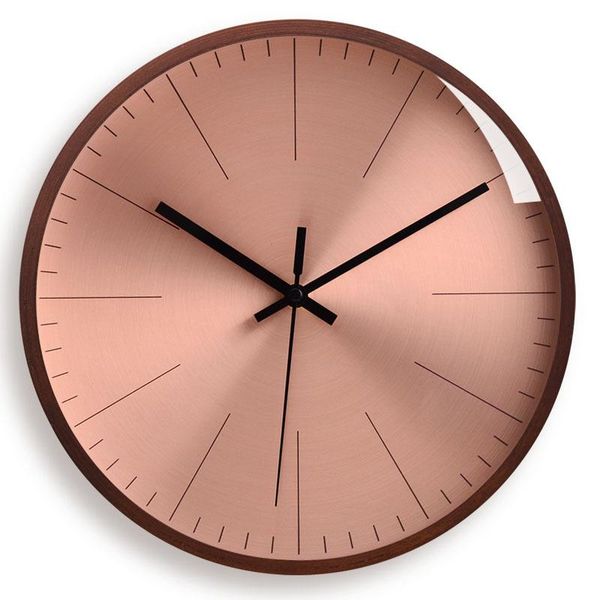 wall clocks nordic solid wood rose gold clock fashion creative mute modern light luxury personality relojes quartz b65
wall clocks nordic solid wood rose gold clock fashion creative mute modern light luxury personality relojes quartz b65