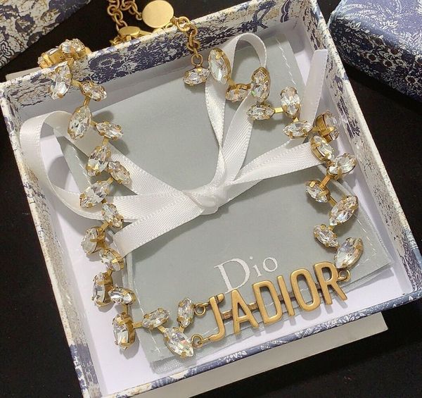 d family 21 new summer diamond inlaid leaves classic ja letters metal horse eye wheat ear clavicle chain, Silver
d family 21 new summer diamond inlaid leaves classic ja letters metal horse eye wheat ear clavicle chain, Silver