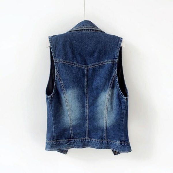 women's vests spring blue denim vest female high street short waistcoat casual biker sleeveless jacket zipper lapel work s-3xl, Black;white
women's vests spring blue denim vest female high street short waistcoat casual biker sleeveless jacket zipper lapel work s-3xl, Black;white