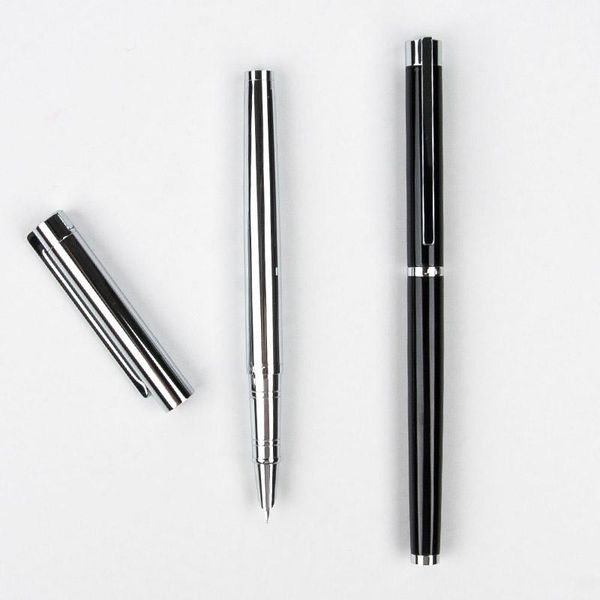 stationery jinhao luxury metla gift pen 0.38mm extra fine nib fountain black silver ink pens christmas
stationery jinhao luxury metla gift pen 0.38mm extra fine nib fountain black silver ink pens christmas