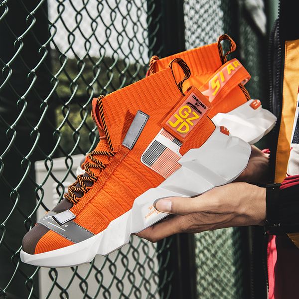 new orange trending style mens designer shoes high sock men sneakers lightweight platform casual sneakers men hip hop shoes
new orange trending style mens designer shoes high sock men sneakers lightweight platform casual sneakers men hip hop shoes