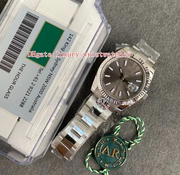 arf watches men wristwatches 116334 41mm waterproof eta 3235 movement grey dial sapphire glass stainless steel 904l automatic mechanical men, Slivery;brown
arf watches men wristwatches 116334 41mm waterproof eta 3235 movement grey dial sapphire glass stainless steel 904l automatic mechanical men, Slivery;brown