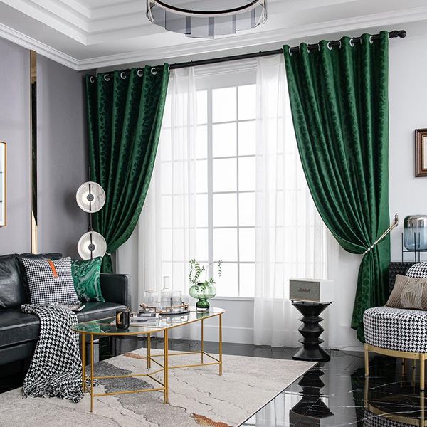 high-end velvet jacquard curtains nordic for living room bedroom study high shading leaf tulle custom curtain & drapes
high-end velvet jacquard curtains nordic for living room bedroom study high shading leaf tulle custom curtain & drapes