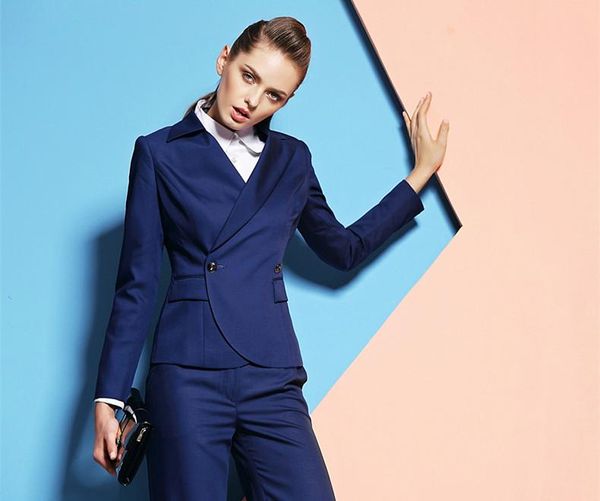 women's suits & blazers 2021 custom made royal blue women business formal office pants work wear ladies one button suit, White;black
women's suits & blazers 2021 custom made royal blue women business formal office pants work wear ladies one button suit, White;black