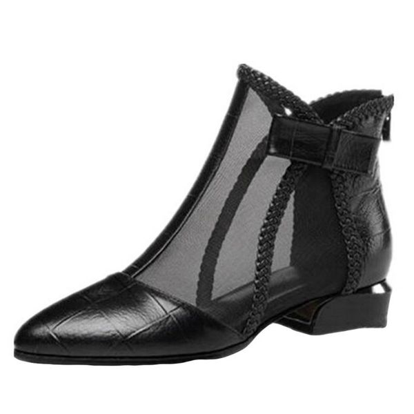 dress shoes nice summer women spring casual fashion pointed mesh gauze hollow sandals zipper zapatos de mujer#66x, Black
dress shoes nice summer women spring casual fashion pointed mesh gauze hollow sandals zipper zapatos de mujer#66x, Black