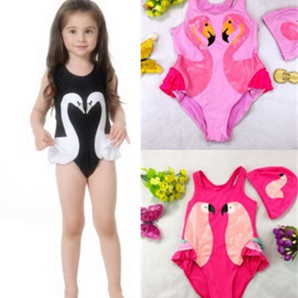 children's suit ins summer black swan flamingo parrot children's baby one piece swimsuit
children's suit ins summer black swan flamingo parrot children's baby one piece swimsuit
