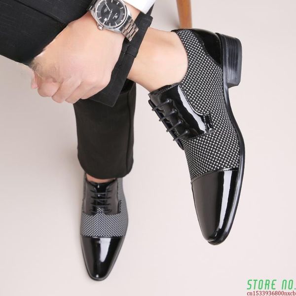 dress shoes men 2021 fashion formal man wedding party style comfy classic design high quality, Black
dress shoes men 2021 fashion formal man wedding party style comfy classic design high quality, Black