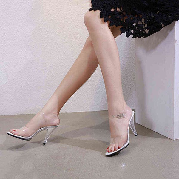 sandals pvc gladiator sandals transparent women's high-heeled summer shoes jelly shoes 220309, Black
sandals pvc gladiator sandals transparent women's high-heeled summer shoes jelly shoes 220309, Black