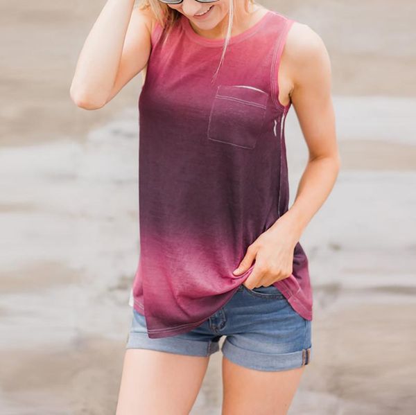 women's tanks & camis summer round neck gradient printed sleeveless t-shirt tunic vest beach party loose causal clothes #c, White
women's tanks & camis summer round neck gradient printed sleeveless t-shirt tunic vest beach party loose causal clothes #c, White