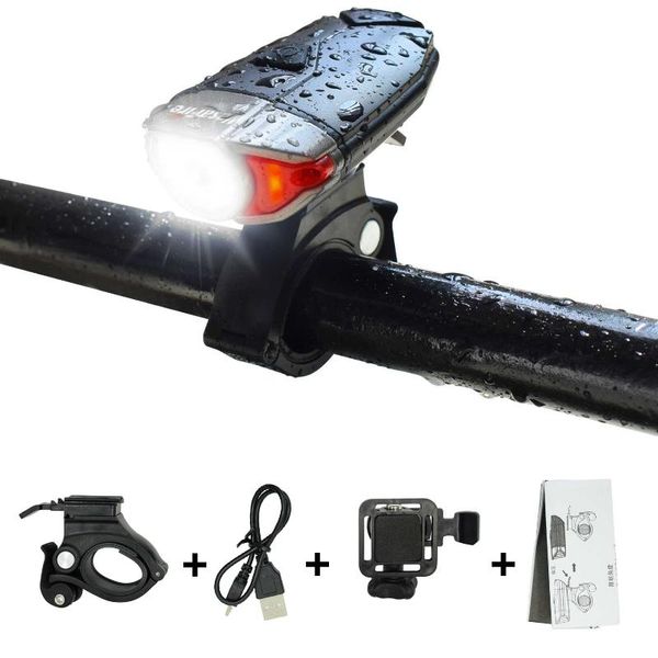 cycling handlebar headlight front light usb rechargeable led bicycle headlamp waterproof safety helmet lamp + tail bike lights
cycling handlebar headlight front light usb rechargeable led bicycle headlamp waterproof safety helmet lamp + tail bike lights