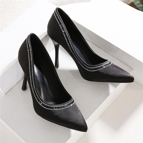 spring women 9cm high heels pumps nightclub luxury elegant lady scarpins crystal black prom jeans dress fetish shoes
spring women 9cm high heels pumps nightclub luxury elegant lady scarpins crystal black prom jeans dress fetish shoes