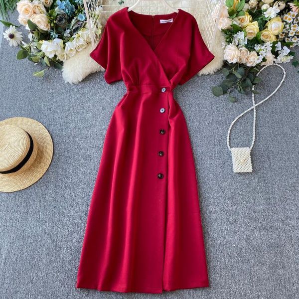 casual dresses spring women brief single breasted office ladies polyester v-neck short sleeves buckle mid-calf medium-length eiwp, Black;gray
casual dresses spring women brief single breasted office ladies polyester v-neck short sleeves buckle mid-calf medium-length eiwp, Black;gray