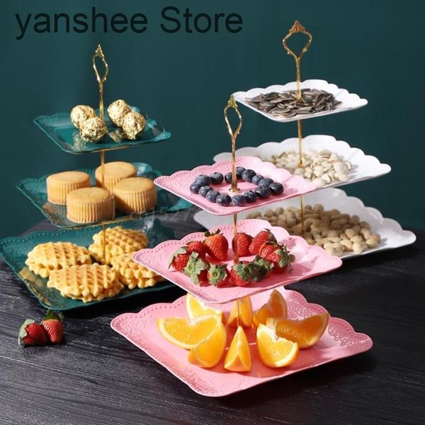 other bakeware 3-layer cupcake support, square relief ladder shelf, wedding cake service tray
other bakeware 3-layer cupcake support, square relief ladder shelf, wedding cake service tray