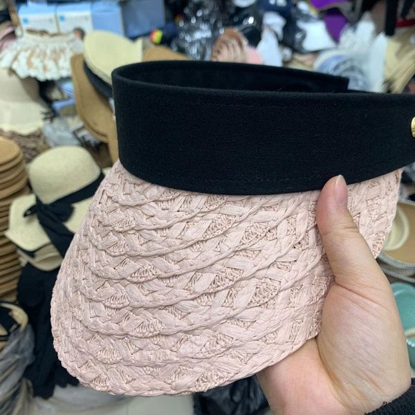 fashion korean sun visor straw hats outdoor beach hat empty anti-uv travel caps female pink bucket sombreros para hombre wide brim, Blue;gray
fashion korean sun visor straw hats outdoor beach hat empty anti-uv travel caps female pink bucket sombreros para hombre wide brim, Blue;gray