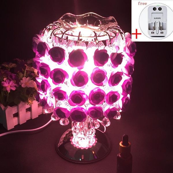 fragrance lamps 220v creative metal alloy electric plug essential oil aroma home romantic rose night light decoration for wedding gifts
fragrance lamps 220v creative metal alloy electric plug essential oil aroma home romantic rose night light decoration for wedding gifts