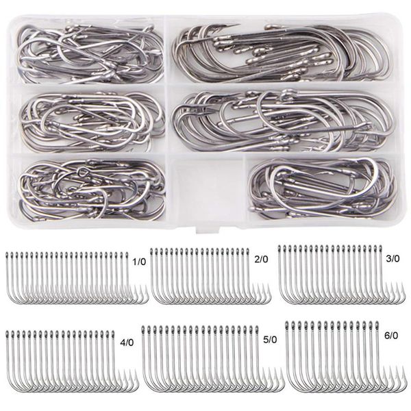 fishing hooks 120pcs/box 34007 stainless steel saltwater hook white big extra long shank for freshwater
fishing hooks 120pcs/box 34007 stainless steel saltwater hook white big extra long shank for freshwater