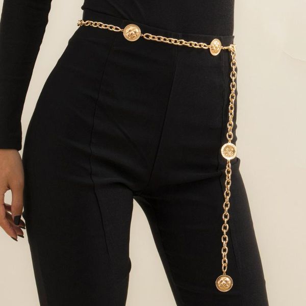belts fashion women embossed single layer waist chain female mini hollow alloy round card pendant body party jewelry, Black;brown
belts fashion women embossed single layer waist chain female mini hollow alloy round card pendant body party jewelry, Black;brown