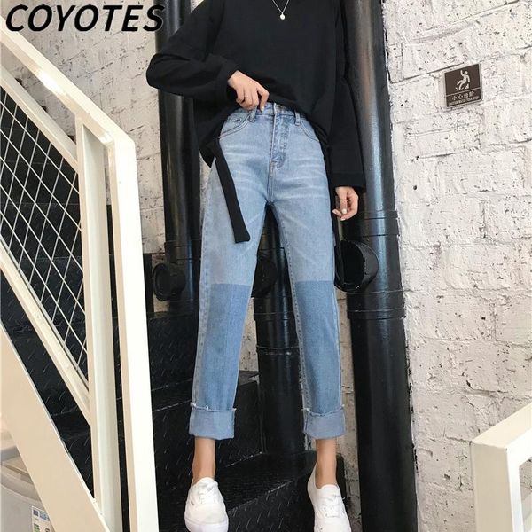 women jeans straight pants womens ankle-length mixed color loose trousers trendy leisure korean style all-match lovely women's, Blue
women jeans straight pants womens ankle-length mixed color loose trousers trendy leisure korean style all-match lovely women's, Blue