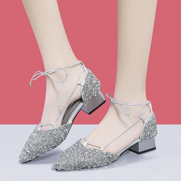 crystal d'orsay wedding shoes lace-up women luxury rhinestone ballet flats cross-tied lace up flat woman glitter mules sandals, Black