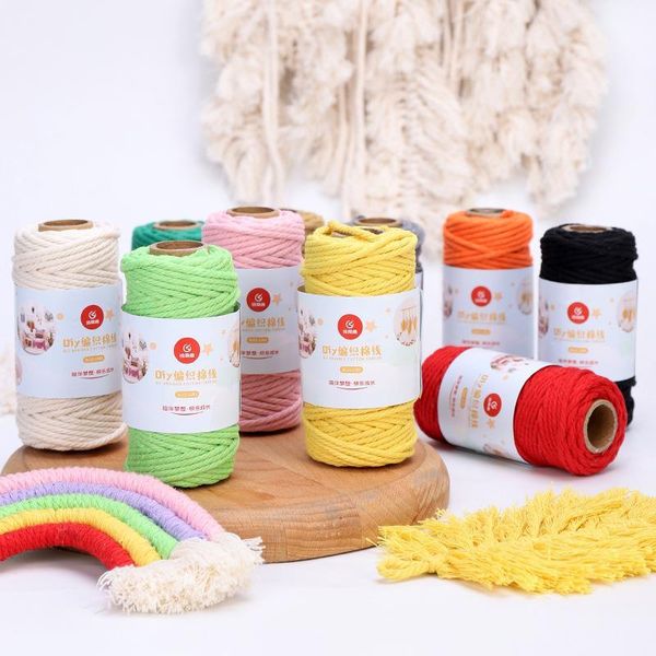 yarn 3mm 100% cotton cord colorful rope beige twisted craft macrame string diy home textile wedding decorative supply handmade, Black;white
yarn 3mm 100% cotton cord colorful rope beige twisted craft macrame string diy home textile wedding decorative supply handmade, Black;white