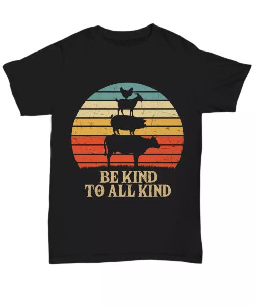 be kind to every kind t-shirt vegetarian vegetable vegan veggies vintage retro, White;black
be kind to every kind t-shirt vegetarian vegetable vegan veggies vintage retro, White;black