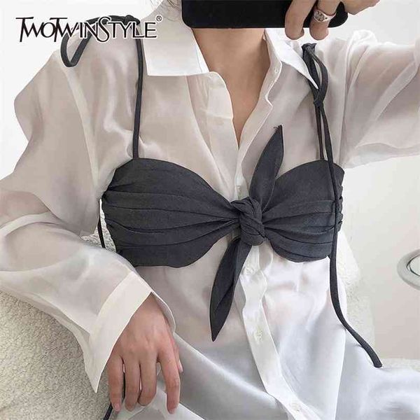 lace up bowknot vest for women square collar sleeveless solid tank female fashion clothing 210524, White
lace up bowknot vest for women square collar sleeveless solid tank female fashion clothing 210524, White