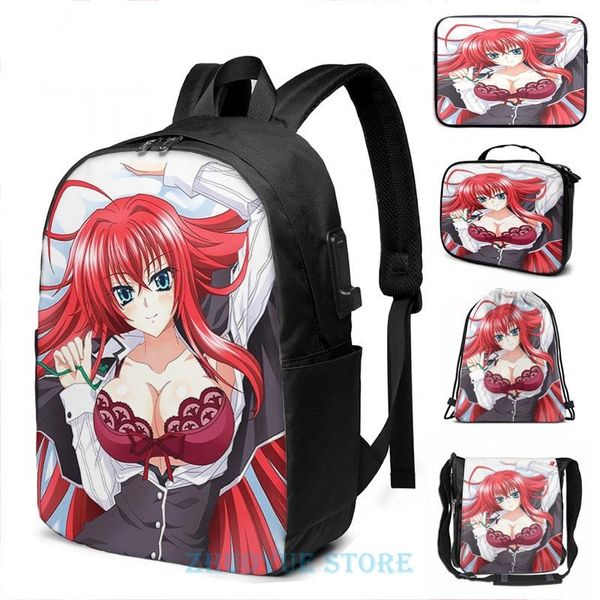 backpack funny graphic print rias gremory usb charge men school bags women cosmetic bag travel laptop
backpack funny graphic print rias gremory usb charge men school bags women cosmetic bag travel laptop