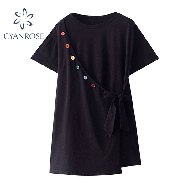 women's oversized black dress summer single breasted loose leisure midi frocks female high waist lace-up streetwear ladies 210515, Black;gray
women's oversized black dress summer single breasted loose leisure midi frocks female high waist lace-up streetwear ladies 210515, Black;gray