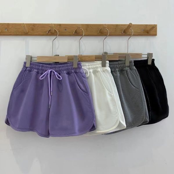 women's shorts 2021 all-match women short pant summer casual lady loose solid leisure female workout waistband skinny stretch y90, White;black
women's shorts 2021 all-match women short pant summer casual lady loose solid leisure female workout waistband skinny stretch y90, White;black