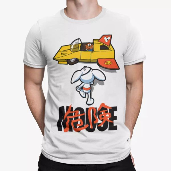 d mouse t-shirt dm cartoon penfold tv akira style manga japan theme car super, White;black
d mouse t-shirt dm cartoon penfold tv akira style manga japan theme car super, White;black