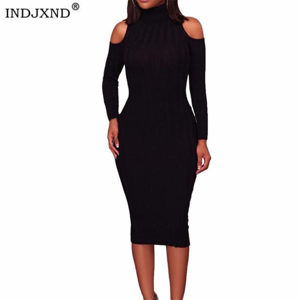spring and autumn warm knitted dress women long sleeve turtleneck off shoulder fitted cutout bodycon clothes casual dresses, Black;gray
spring and autumn warm knitted dress women long sleeve turtleneck off shoulder fitted cutout bodycon clothes casual dresses, Black;gray