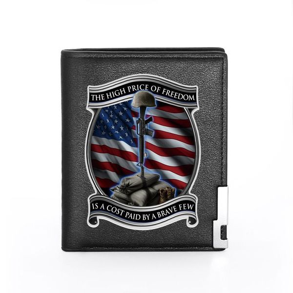 wallets military the high price of om us soldier printing black leather wallet men women bifold holder short purse male, Red;black
wallets military the high price of om us soldier printing black leather wallet men women bifold holder short purse male, Red;black