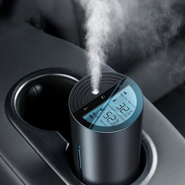 humidifiers for baseus car air humidifier aluminium with led digital display home office accessory wireless auto