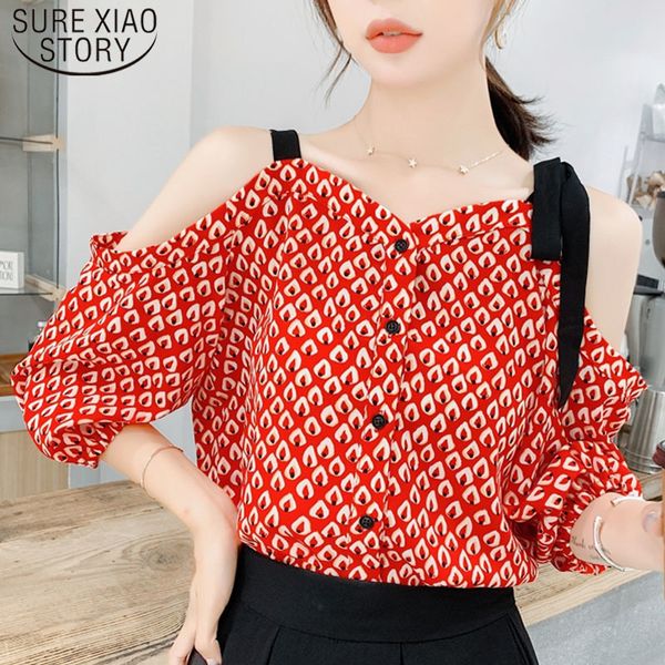 summer print chiffon shirt korean style fashion polka dot tie v-neck off shoulder women blouses and 5016 50 210510, White
summer print chiffon shirt korean style fashion polka dot tie v-neck off shoulder women blouses and 5016 50 210510, White