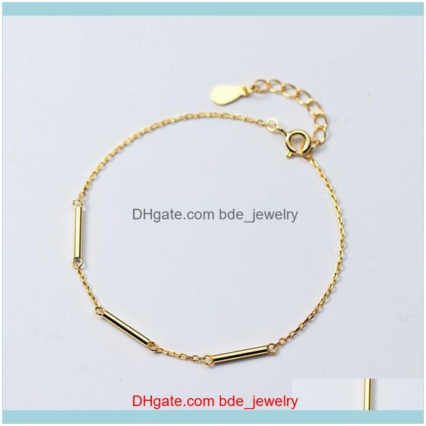 link, jewelrylink, chain 100% 925 solid real sterling sier gold stick 16cm bracelets for teen women hand aessories jewelry drop delivery 202, Black
link, jewelrylink, chain 100% 925 solid real sterling sier gold stick 16cm bracelets for teen women hand aessories jewelry drop delivery 202, Black