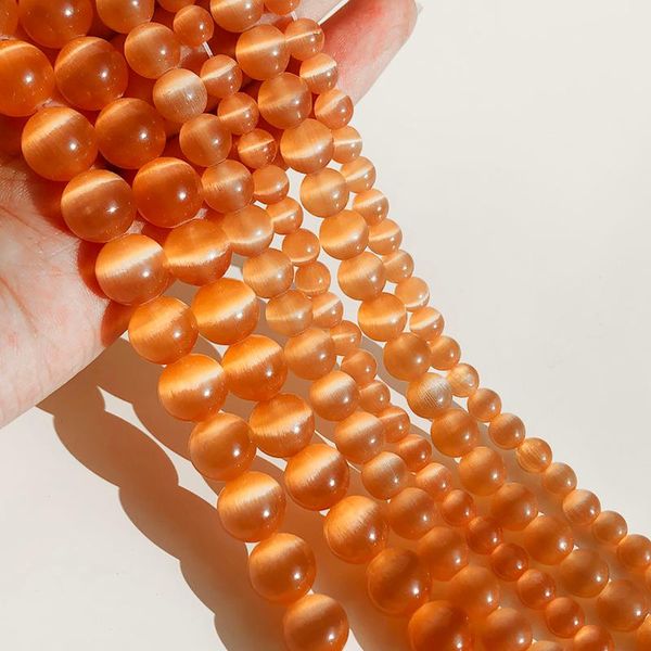 other orange cat eye opal beads natural stone jewelry round loose spacer for making 4/6/8/10/12mm 15''
other orange cat eye opal beads natural stone jewelry round loose spacer for making 4/6/8/10/12mm 15''