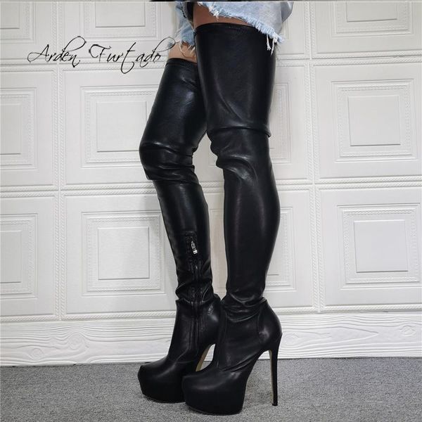 boots arden furtado fashion women's shoes winter waterproof pointed toe zipper over the knee high big size 45 46 47, Black
boots arden furtado fashion women's shoes winter waterproof pointed toe zipper over the knee high big size 45 46 47, Black