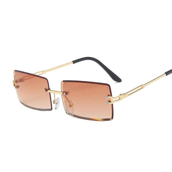 sunglasses classic retro fashion square women small frame brown gradient ladies sun glasses rectangle rimless, White;black
sunglasses classic retro fashion square women small frame brown gradient ladies sun glasses rectangle rimless, White;black
