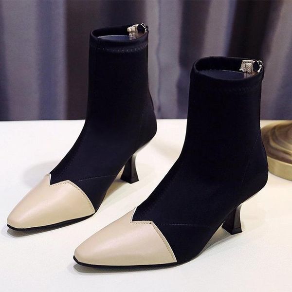 boots women pointed toe zipper ankle ladies sewing thin heel short boot female pu leather office lady commute comfortable shoes, Black
boots women pointed toe zipper ankle ladies sewing thin heel short boot female pu leather office lady commute comfortable shoes, Black