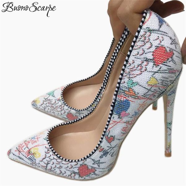 dress shoes buonoscarpe printed color high heel pumps shallow mouth 12cm heels stiletto thin women brand, Black
dress shoes buonoscarpe printed color high heel pumps shallow mouth 12cm heels stiletto thin women brand, Black