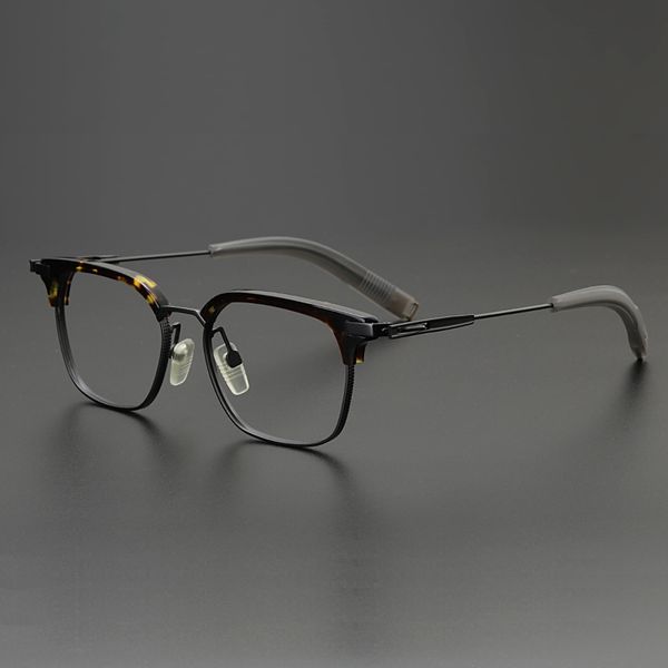 designer sunglasses 2021 new glasses frame men woman square titanium optical eyeglasses myopia reading prescription eyewear, White;black
designer sunglasses 2021 new glasses frame men woman square titanium optical eyeglasses myopia reading prescription eyewear, White;black