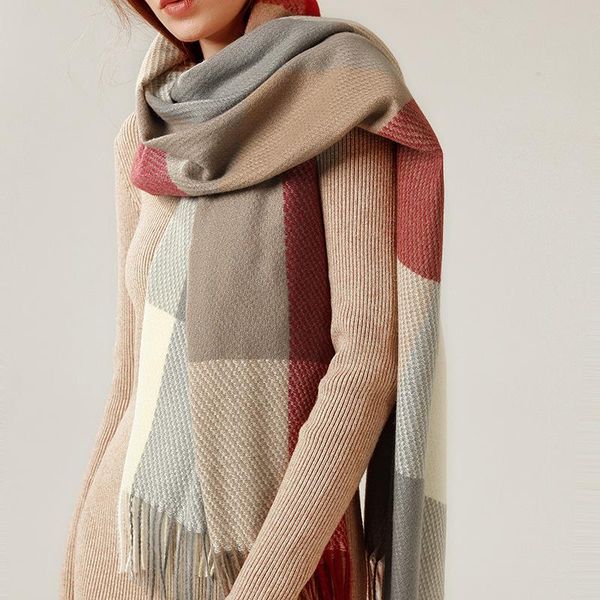 beanie/skull caps 2021 fashion cashmere women plaid scarf winter warm shawl and wrap bandana female foulard long thick blanket, Blue;gray
beanie/skull caps 2021 fashion cashmere women plaid scarf winter warm shawl and wrap bandana female foulard long thick blanket, Blue;gray