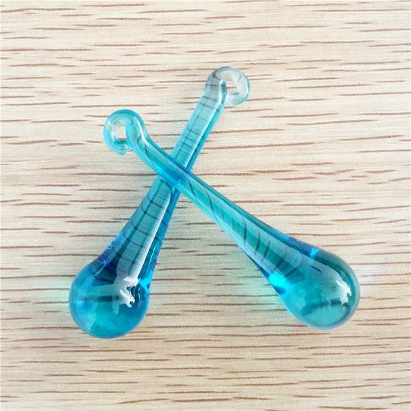 chandelier crystal 20pc 16*60mm aquamarine art glass drops pendant lamp hanging prism smooth faceted drop home x'mas decor 
chandelier crystal 20pc 16*60mm aquamarine art glass drops pendant lamp hanging prism smooth faceted drop home x'mas decor