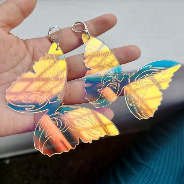 dangle & chandelier cool big butterfly acrylic drop earrings for women girl color changed statement funny creative earring female fashion je, Silver
dangle & chandelier cool big butterfly acrylic drop earrings for women girl color changed statement funny creative earring female fashion je, Silver